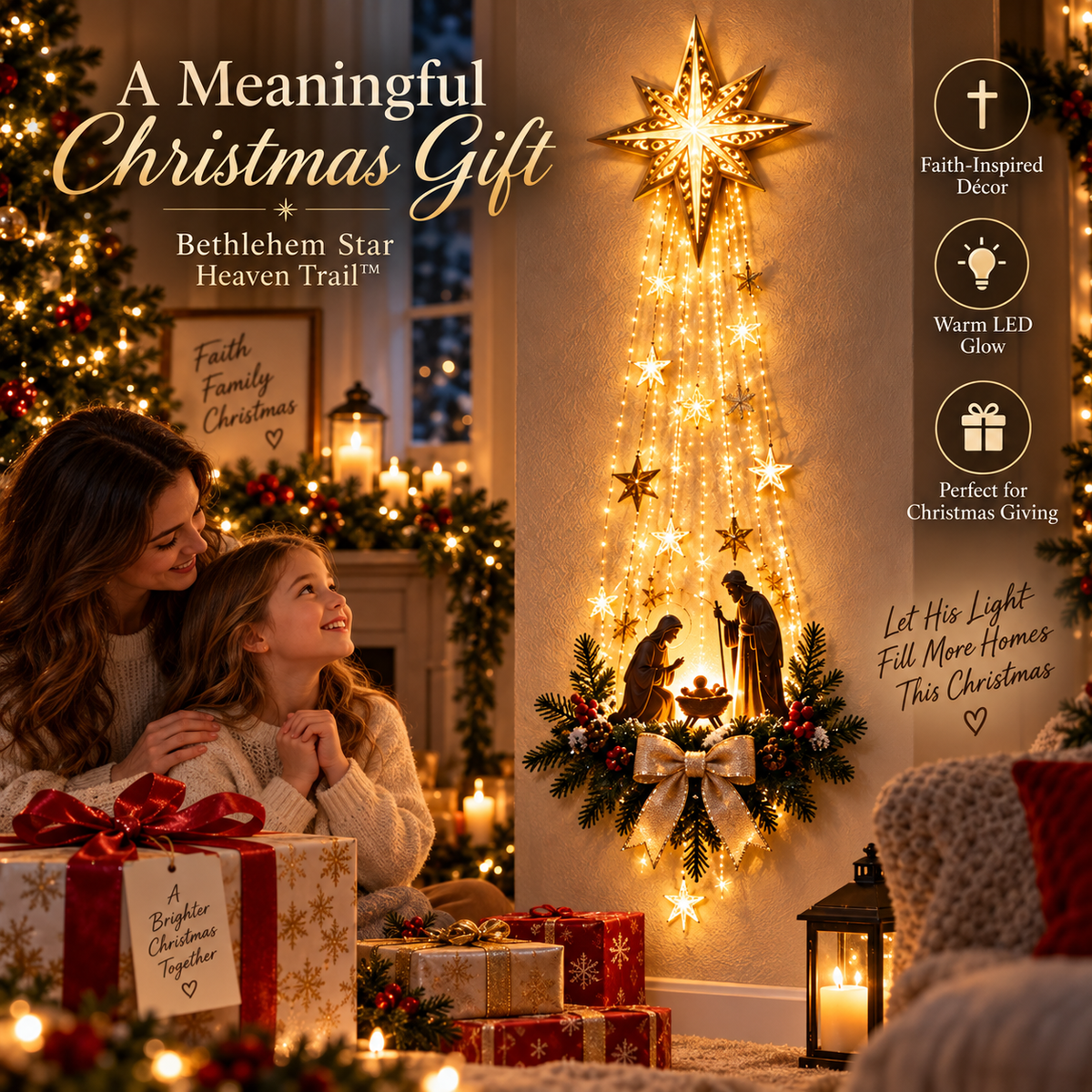 ✨Last Day 69% OFF✨✝️ Bethlehem Star of Faith